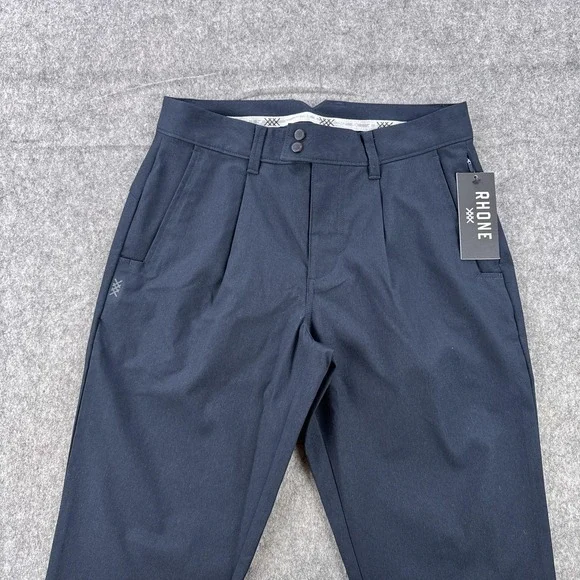 Rhone Golf Tour Trouser Pants Mens 28x32 True Navy Performance Stretch DWR Golf